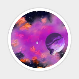 My Space Nebula Magnet